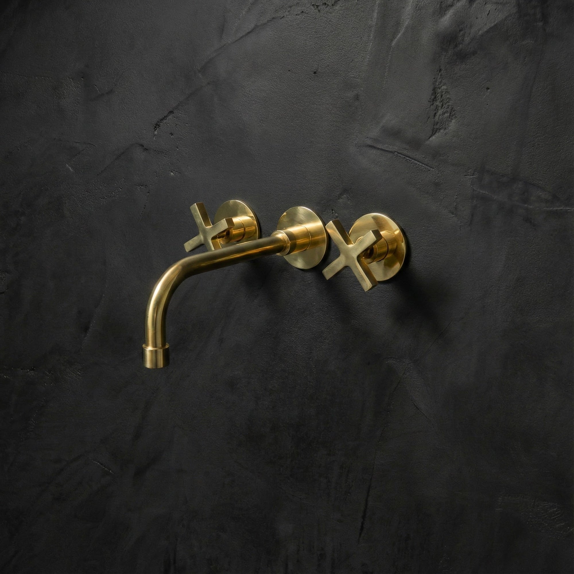 Solid Brass Handcrafted Wall Mounted Faucet Bathroom Faucet | Brassna