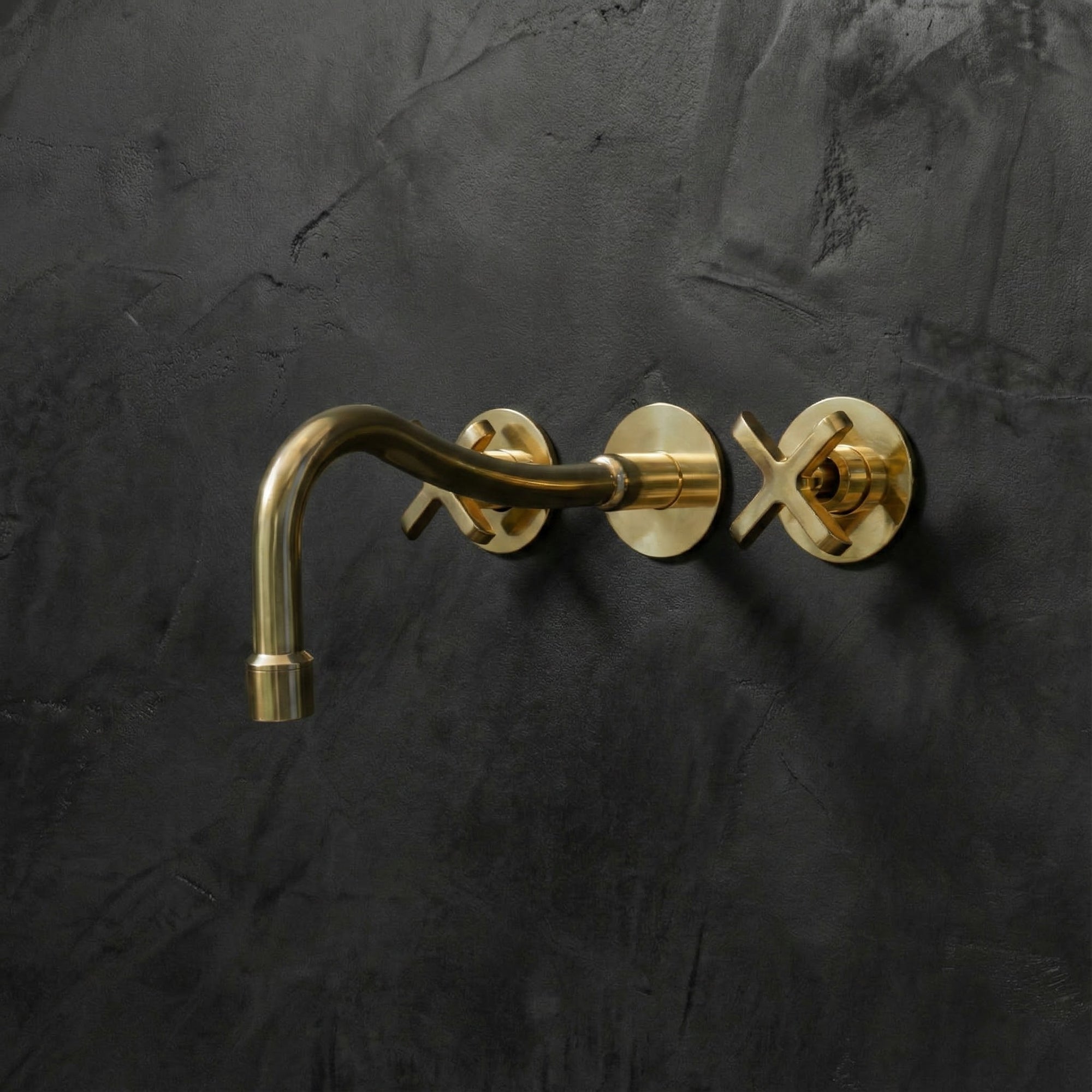 Solid Brass Wall | The Cobra Wall — Brassna The Cobra Wall