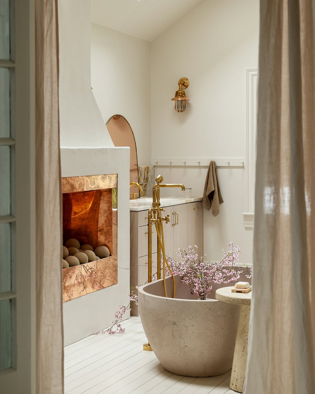 Solid Brass Bath | The Floor Bath — Brassna The Floor Bath