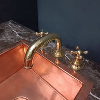 Deck Mounted Bathroom Faucet