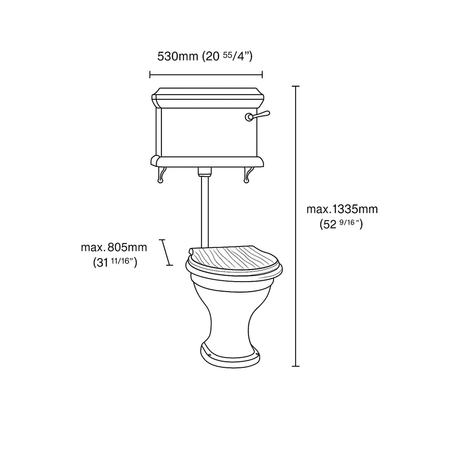  Mykonos Low-Level WC Suite