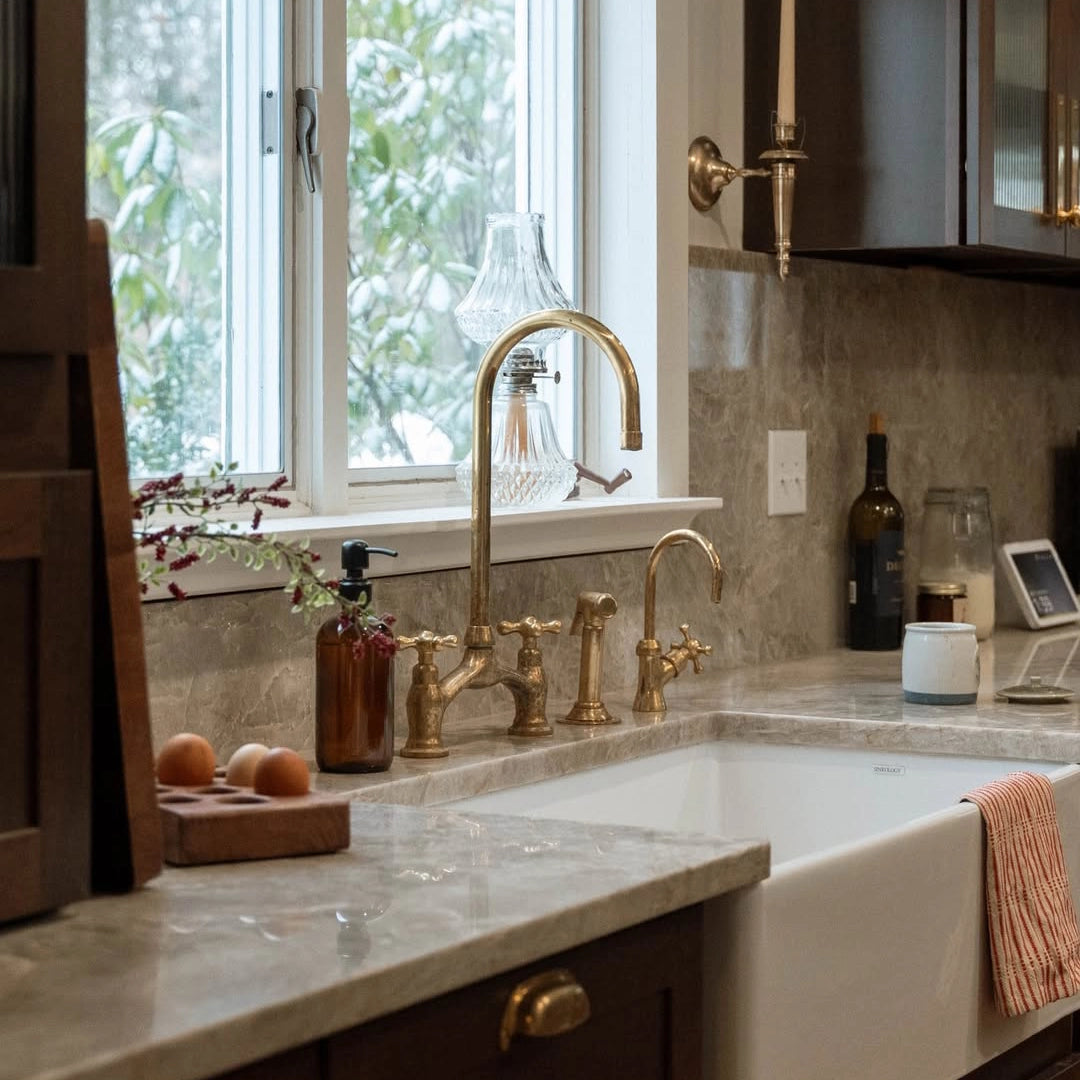 Vectorian Bridge Kitchen Faucet