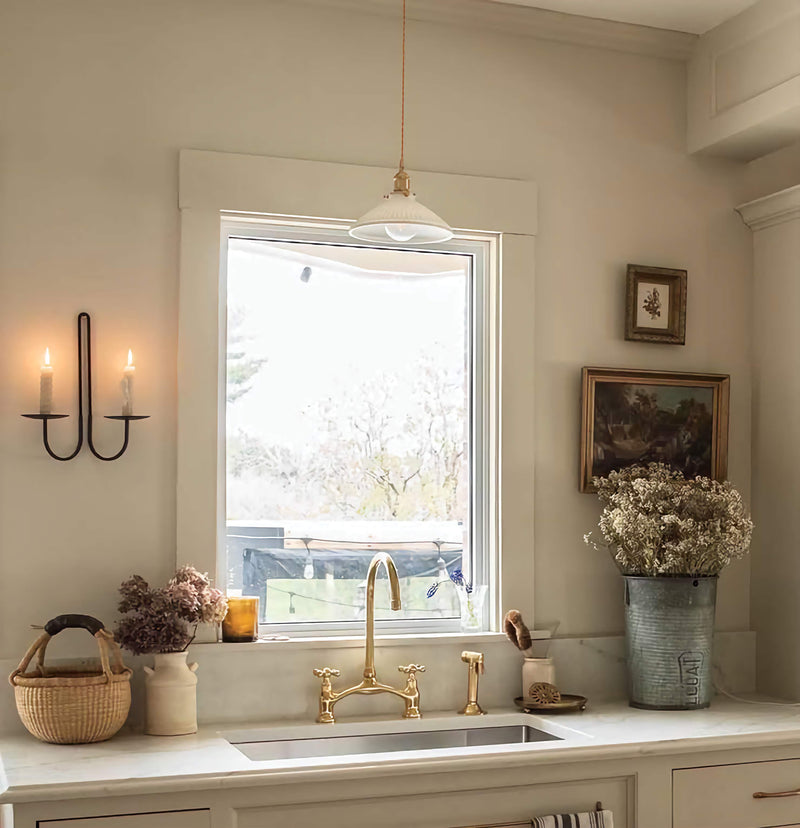 Brass Bridge Faucet - 7 Finishes | Brassna Victorian Bridge Faucet