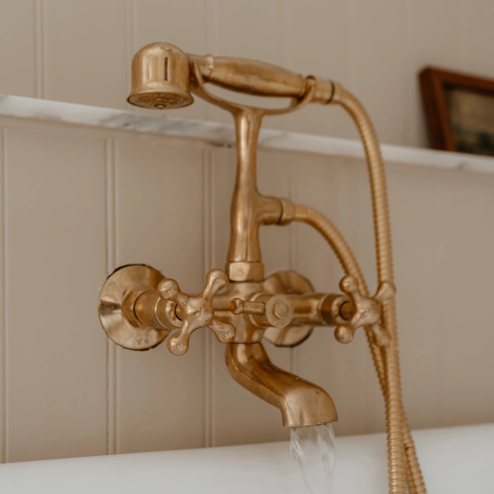 Brass Tub Filler London - 7 Finishes | Brassna The London Bath