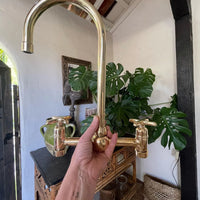 Zen Brass Kitchen Faucet
