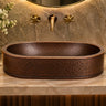 Semi-Recessed Copper Sink