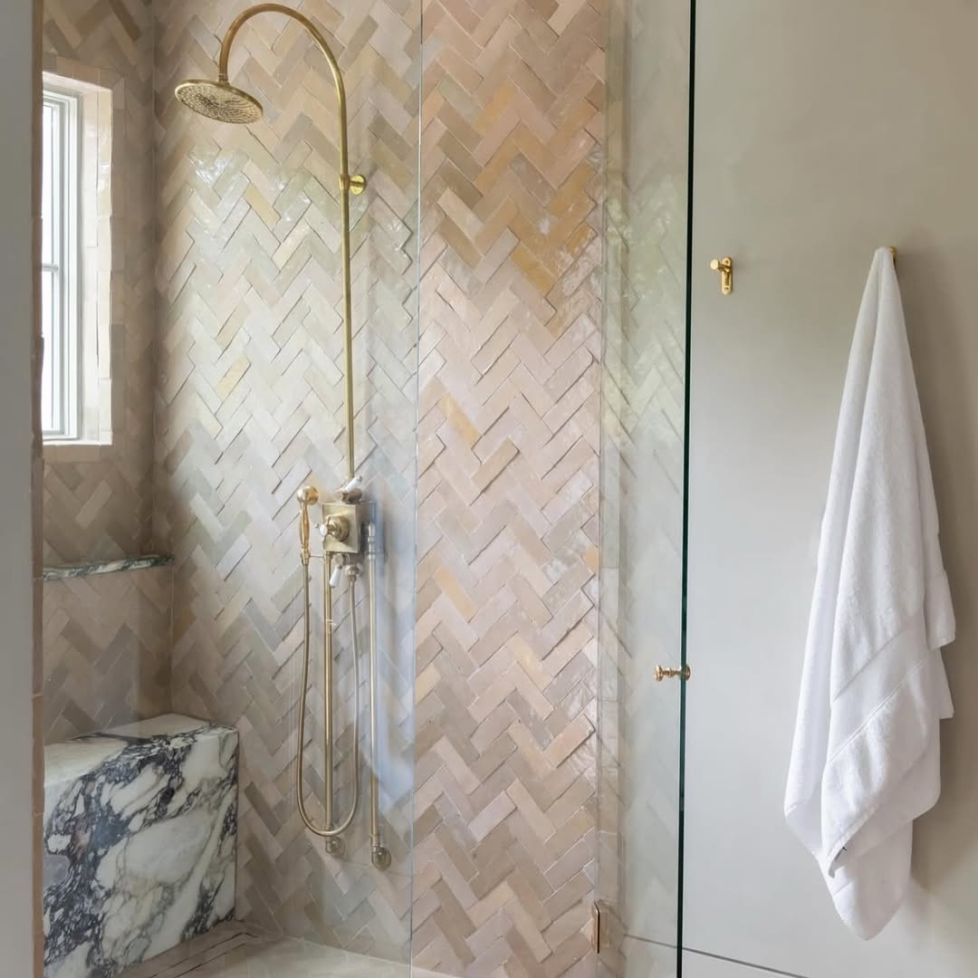 Solid Brass Handcrafted Thermostatic Shower Shower System | Brassna