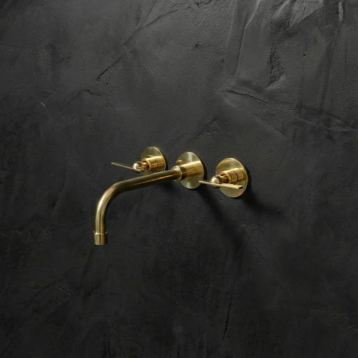 Handcrafted Antique Brass Wall Mounted Faucet, Artisan Brass Faucet For Kitchen And Bathroom Handcrafted Wall Mounted Faucet