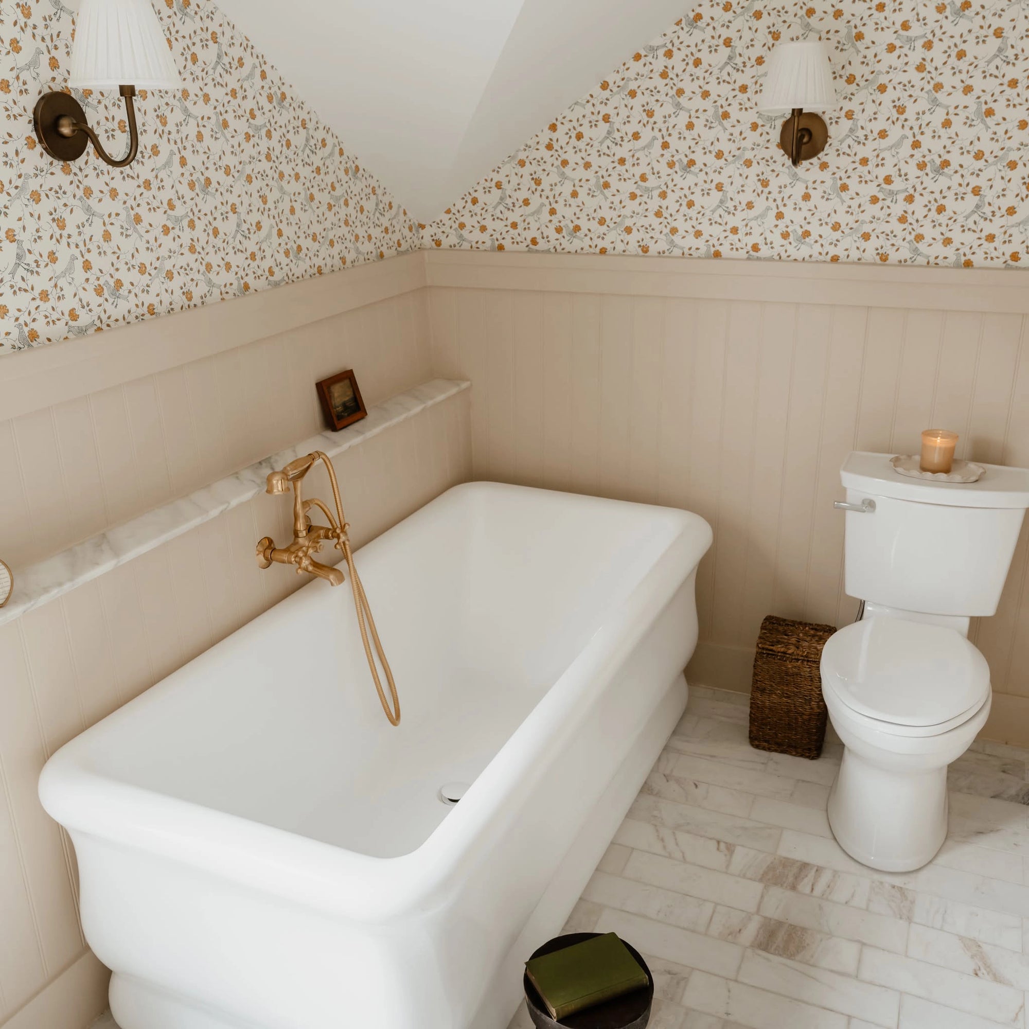 Brass Tub Filler London - 7 Finishes | Brassna The London Bath
