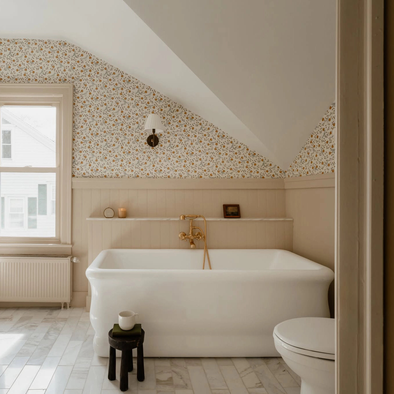 Brass Tub Filler London - 7 Finishes | Brassna The London Bath