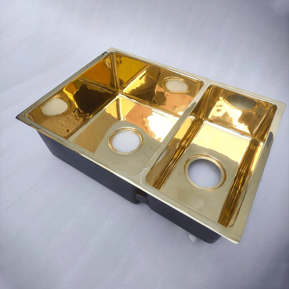  Workstation Sink Double Bowl