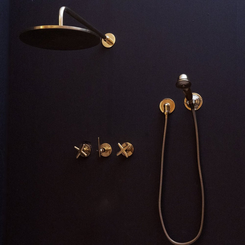 Brass Shower System - 7 Finishes | Brassna The Bali Shower