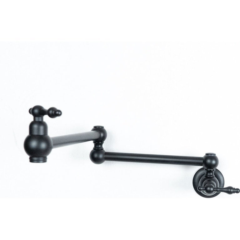 Black Brass Kitchen Pot Filler - Brassna