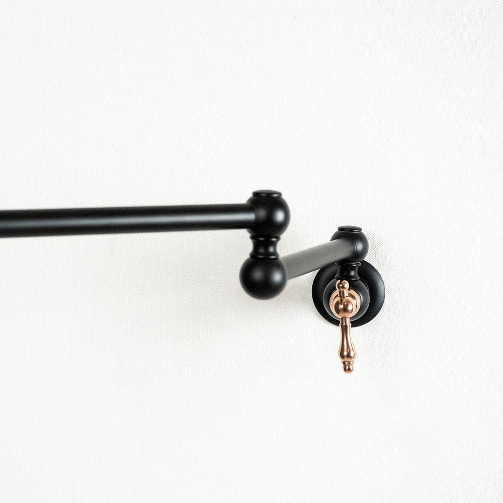 Brass Kitchen Faucet AquaLux - Pot Filler | Brassna The Riviera Pivot