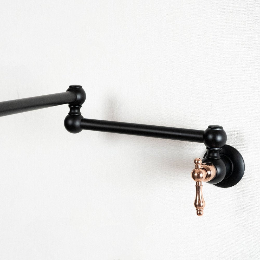 Brass Kitchen Faucet AquaLux - Pot Filler | Brassna The Riviera Pivot