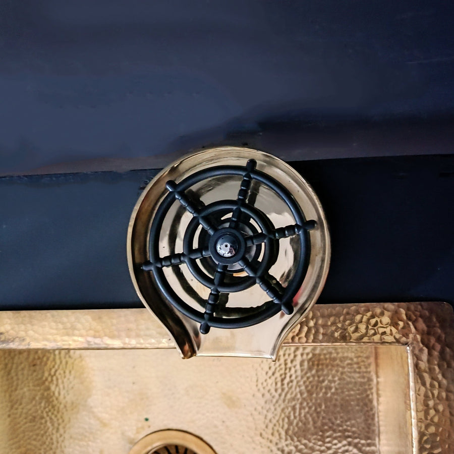  Zenith Brass Glass Rinser