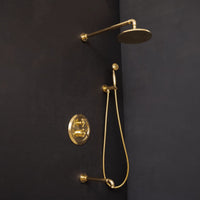 Brass Thermostatic Shower Set - Brassna