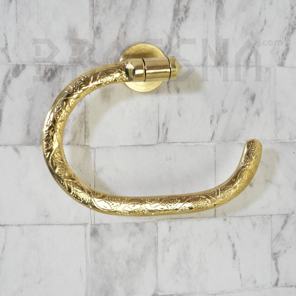 Solid Brass Hardware ZenithLine - 7 Finishes | Brassna ZenithLine Roll holder