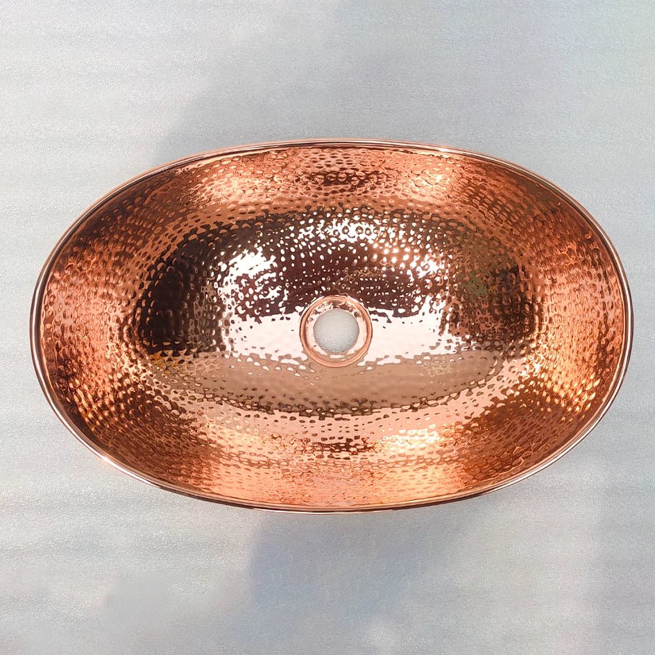 Copper Vessel Sink Handfracted - 7 Finishes | Brassna The Vessel Basin