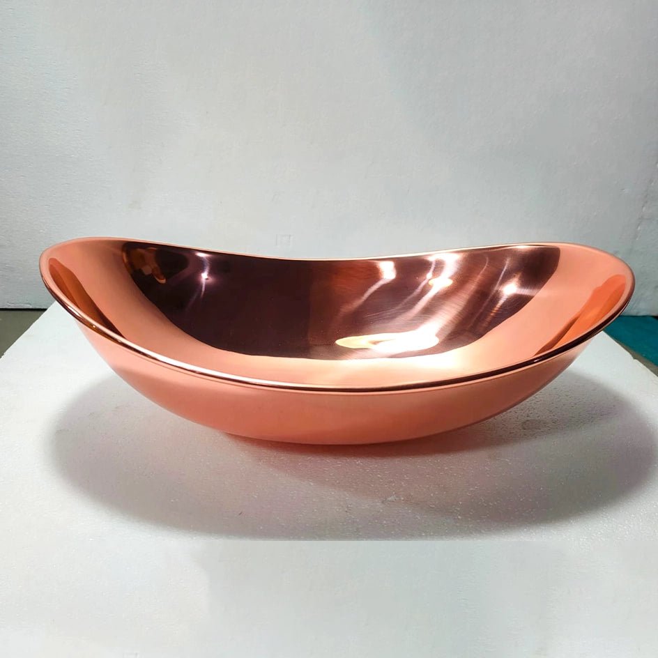 Copper Vessel Sink Handfracted - 7 Finishes | Brassna The Vessel Basin