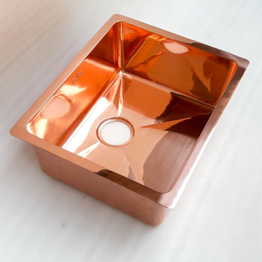 Copper Kitchen Island Sink - Brassna