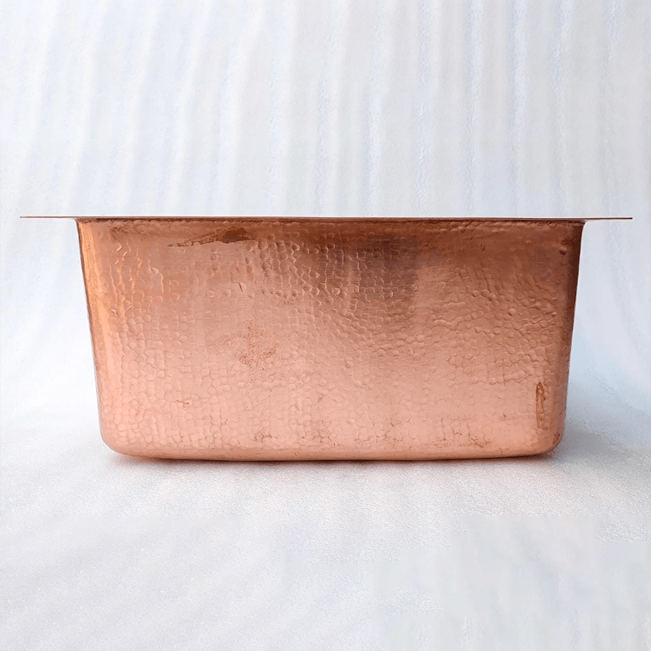 Copper Vessel Sink - 7 Finishes | Brassna The Island Sink