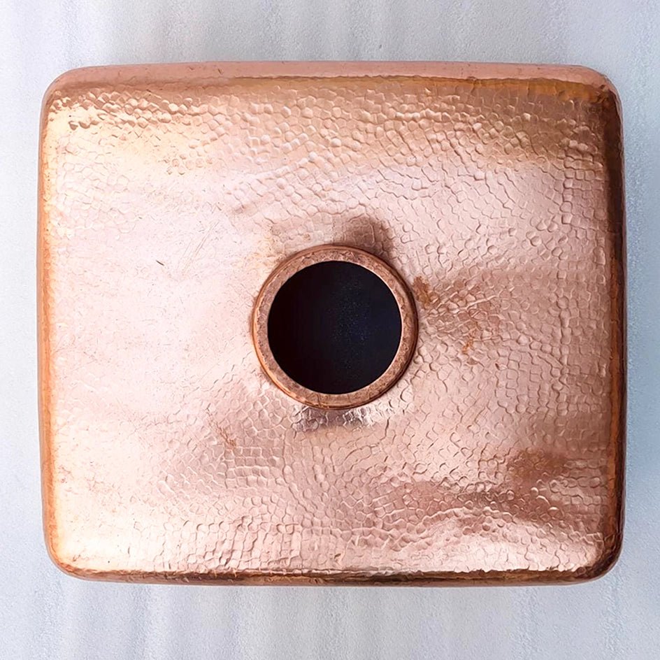 Copper Vessel Sink - 7 Finishes | Brassna The Island Sink