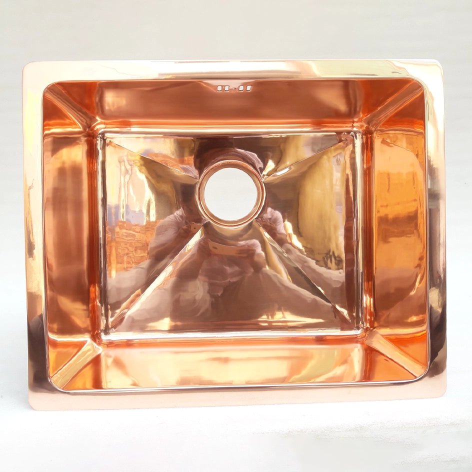 Copper Kitchen Island Sink - Brassna