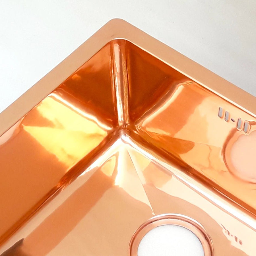 Copper Kitchen Island Sink - Brassna