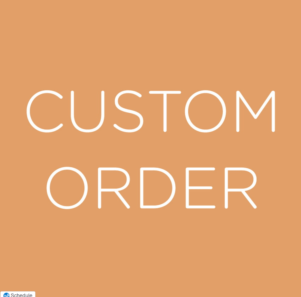 custom order for jordan - Brassna