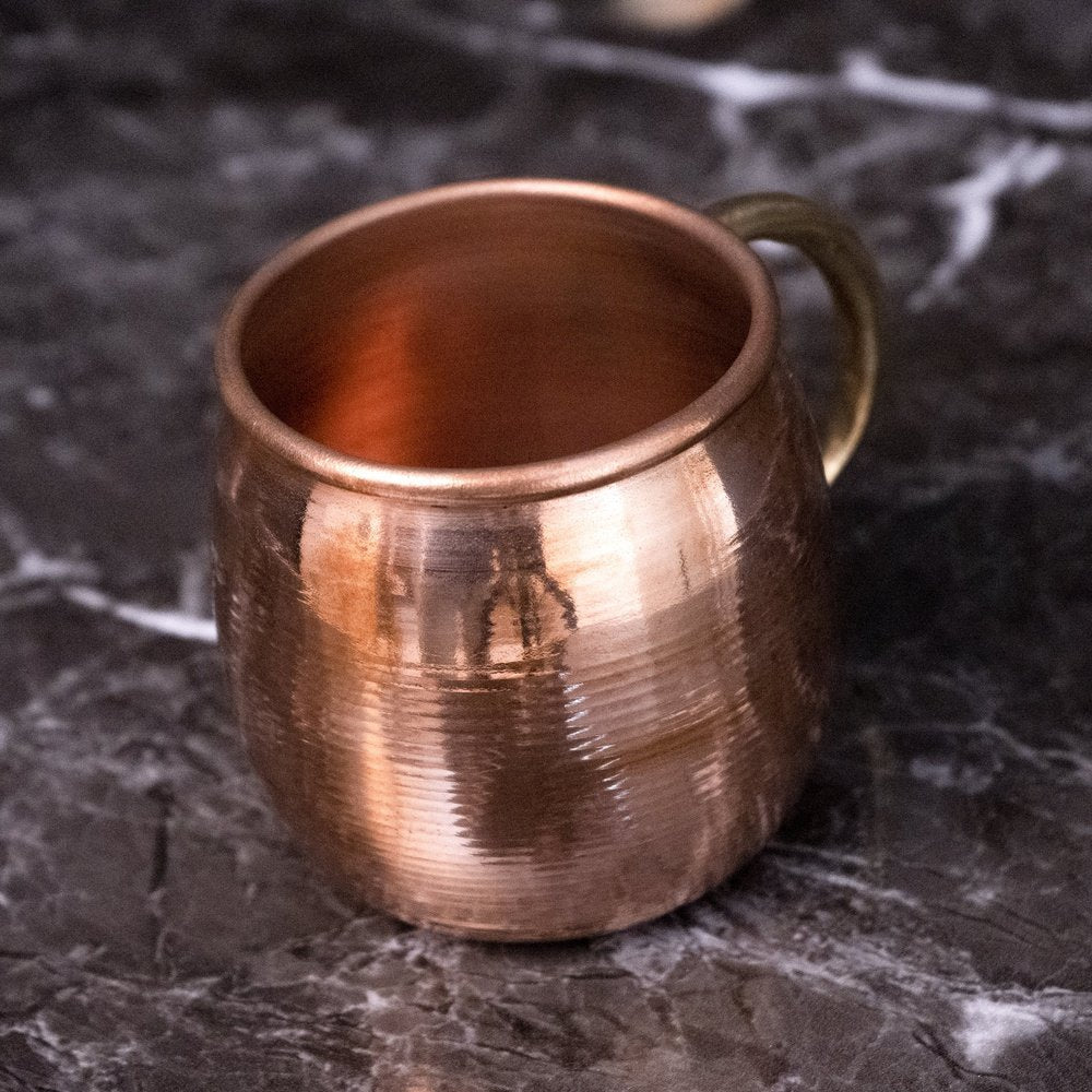 Handcrafted Pure Copper Personalized Mug - Brassna