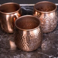 Handcrafted Pure Copper Personalized Mug - Brassna