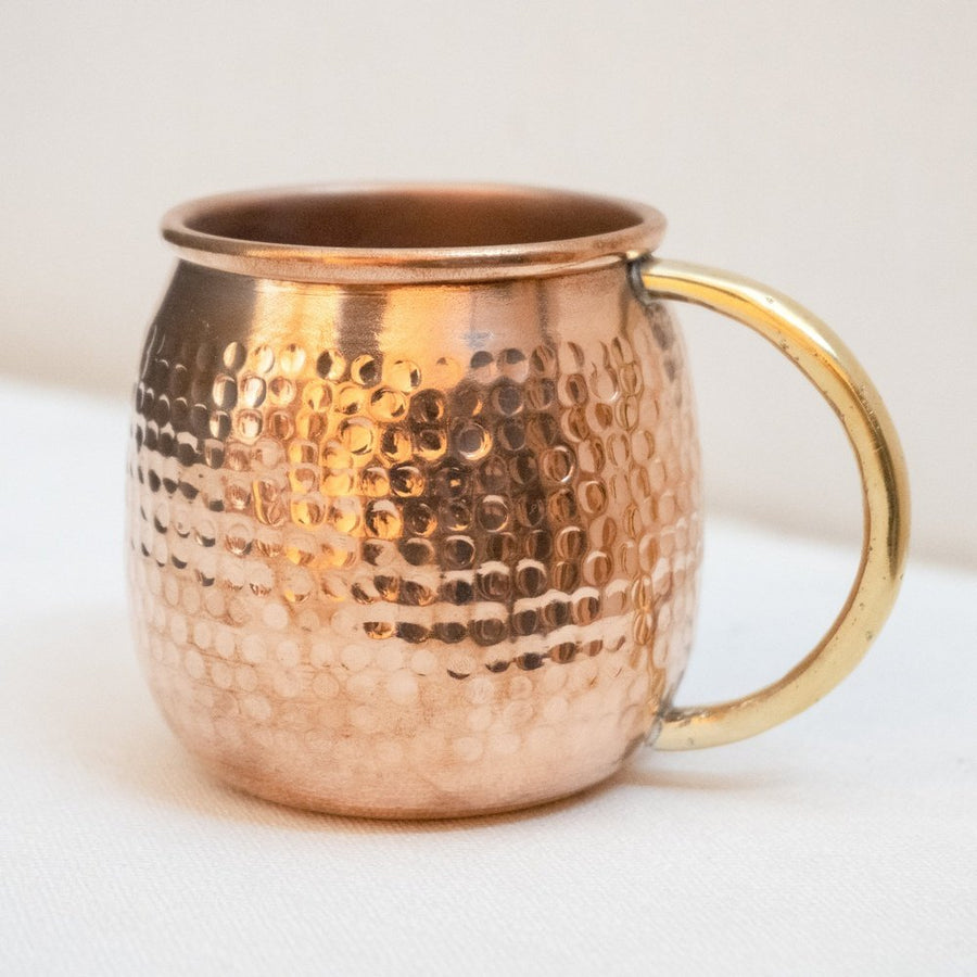 Handcrafted Pure Copper Personalized Mug - Brassna