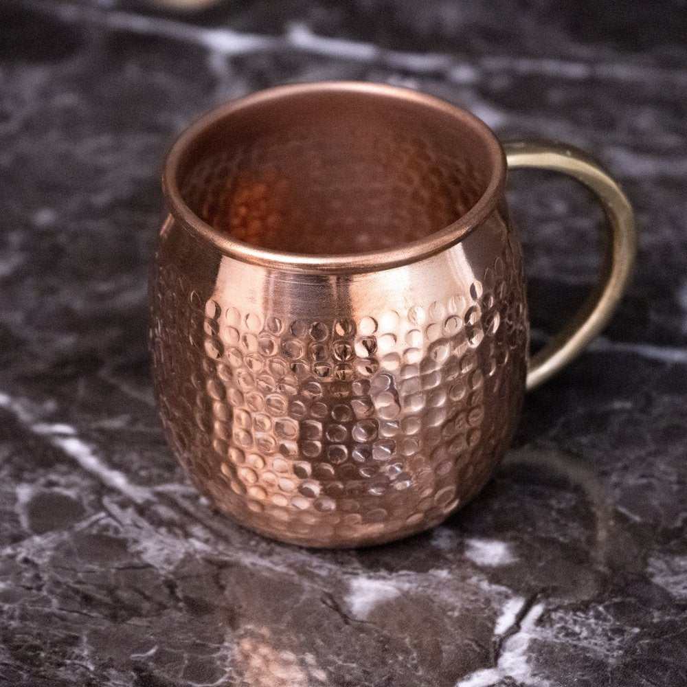 Handcrafted Pure Copper Personalized Mug - Brassna