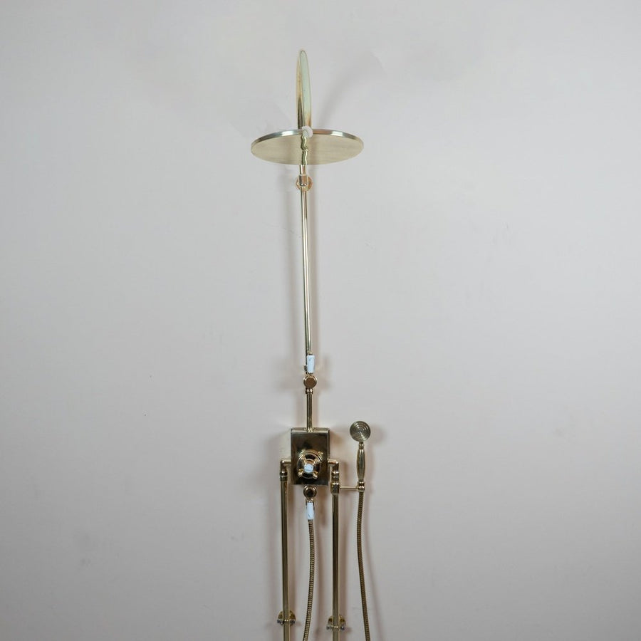 Handcrafted Thermostatic Shower - Brassna