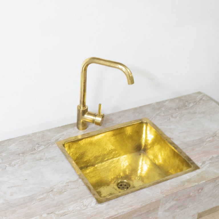 Single Hole Bathroom Faucet With Lever Handle Handcrated Lever Handle Mixer Kitchen And Bathroom Faucet