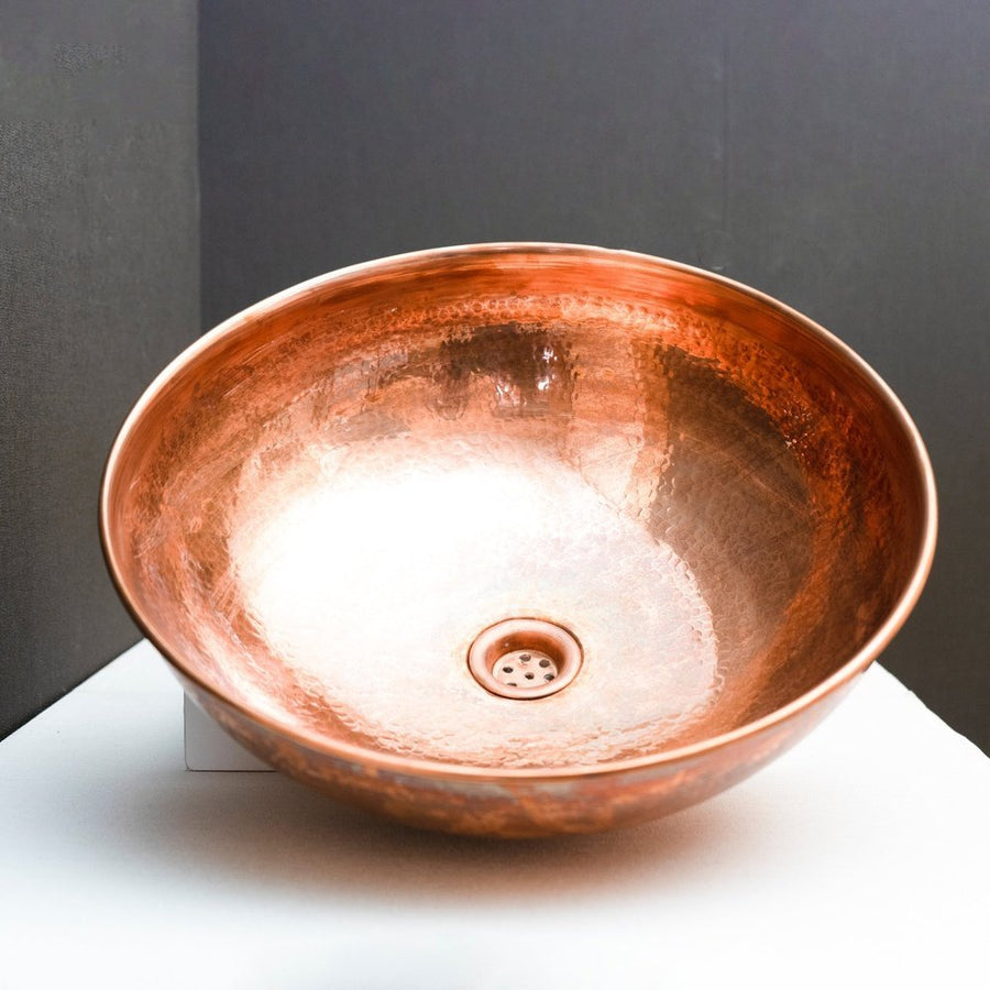 Handmade Copper Vessel Sink - Brassna