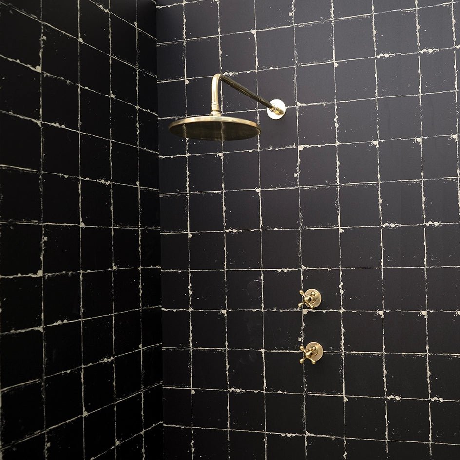 Handcrafted Solid Brass Shower Head And handheld Set Luxury Shower Swivel