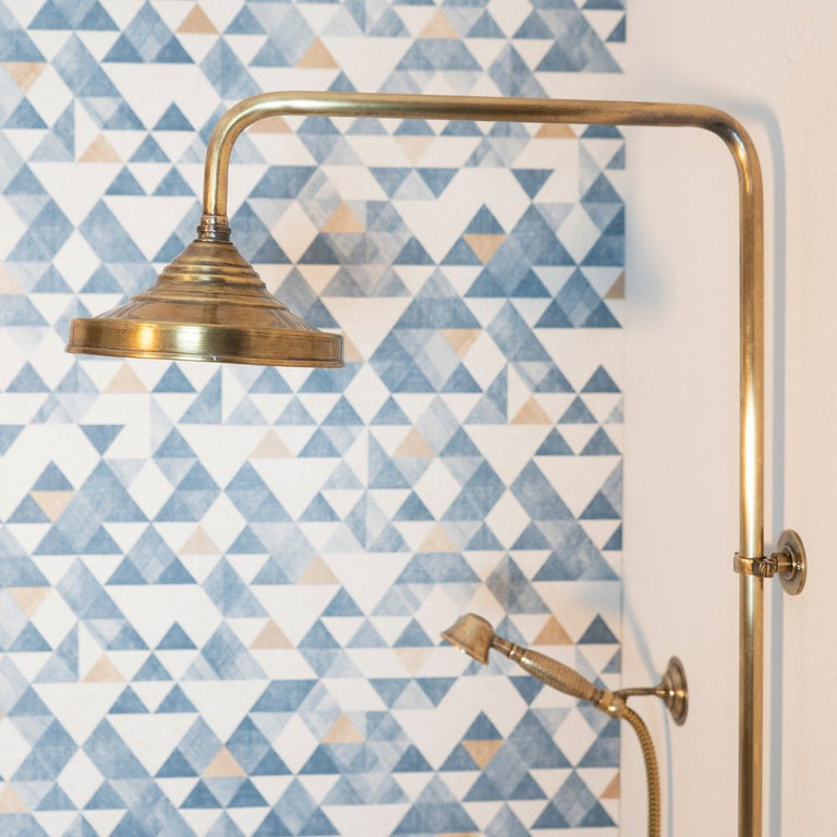 Oil Rubbed Exposed shower head with handheld - Brassna