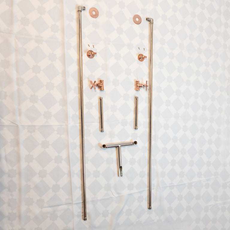 Old Fashioned Wall-Mounted Faucet, exposed plumbing wall mount tap for bathroom Old Fashioned Wall-Mounted Faucet