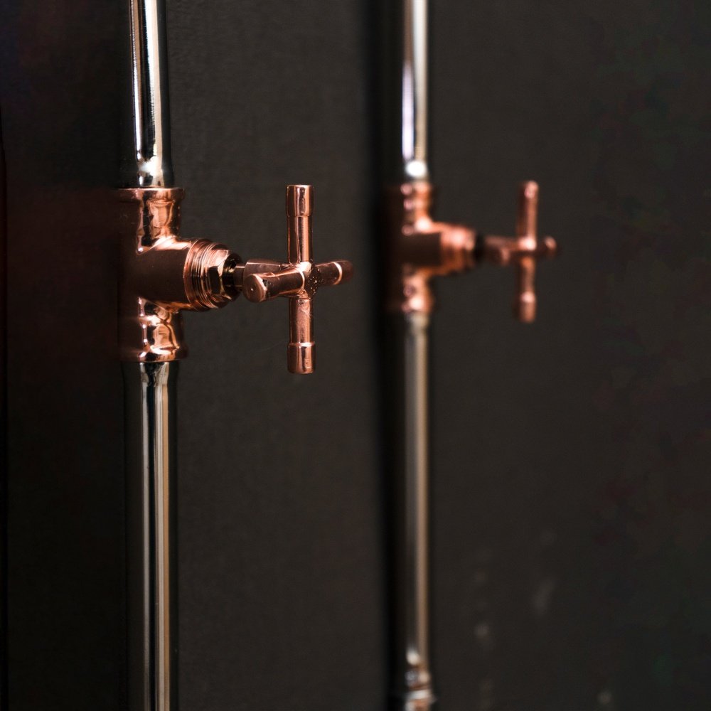 Brass Bathroom Faucet Fashioned - Never Plated | Brassna The Old Wall Pour