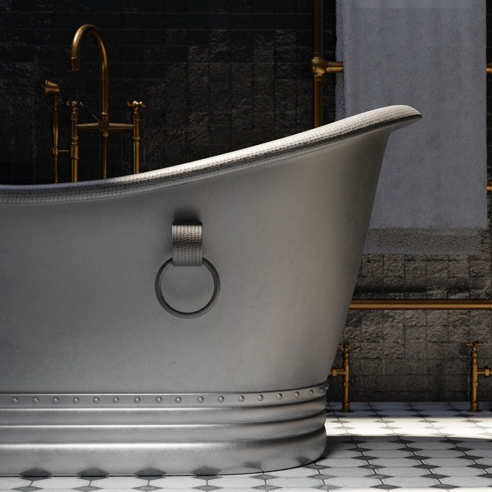 Satin Copper Bathtub - Brassna