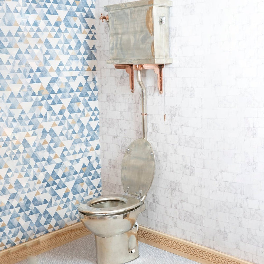 The Victorian German Silver high level toilet - Brassna