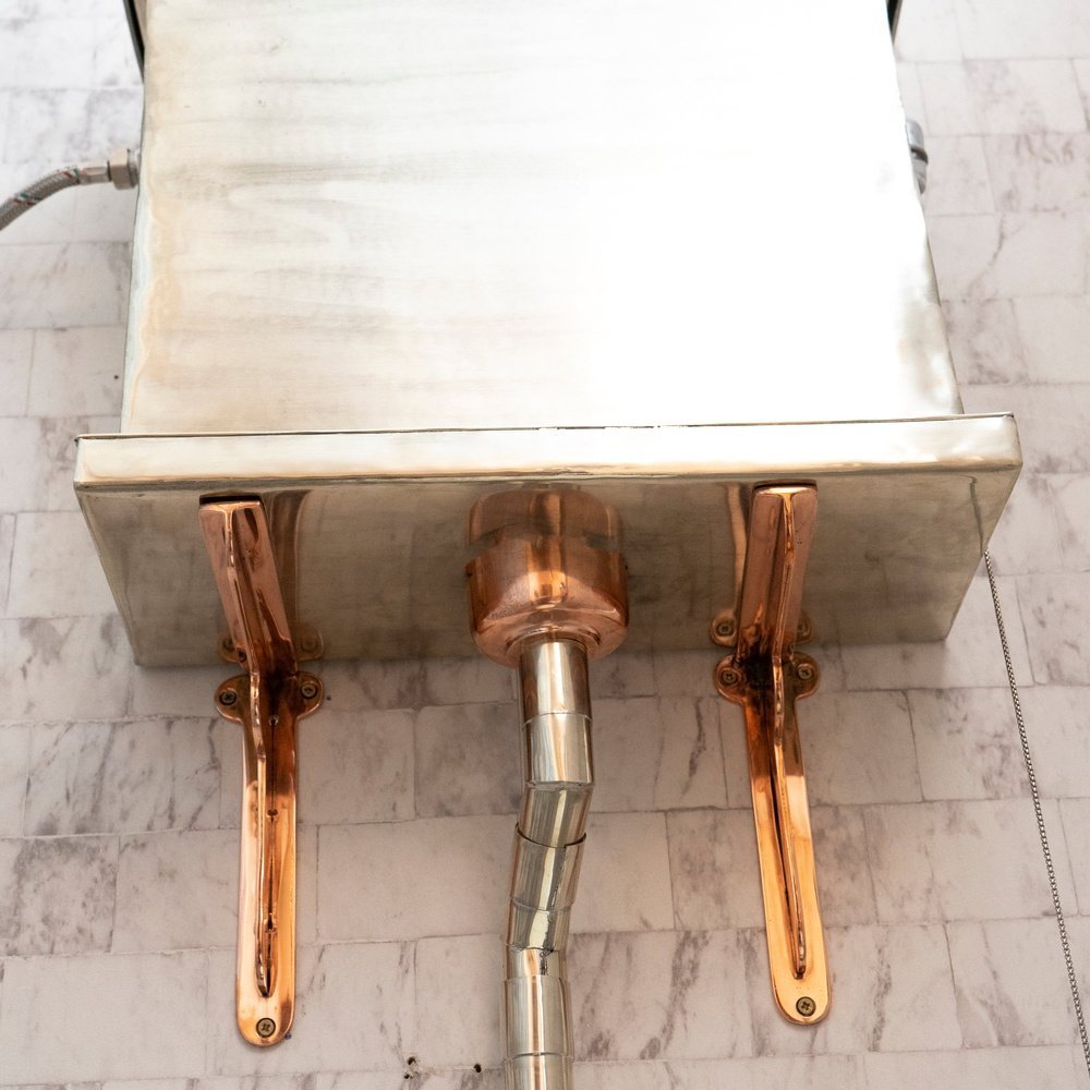 The Victorian German Silver high level toilet - Brassna