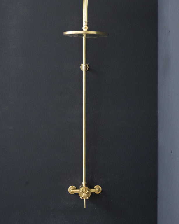  Traditional Dual Control Exposed Thermostatic Shower Set