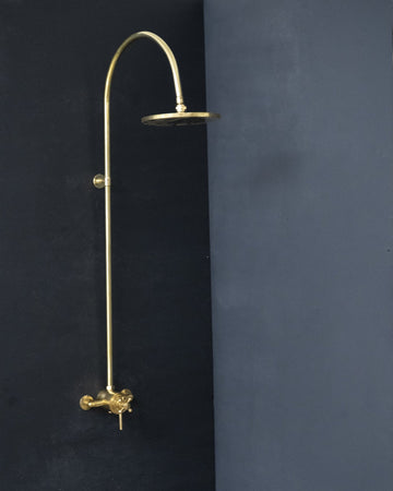  Traditional Dual Control Exposed Thermostatic Shower Set