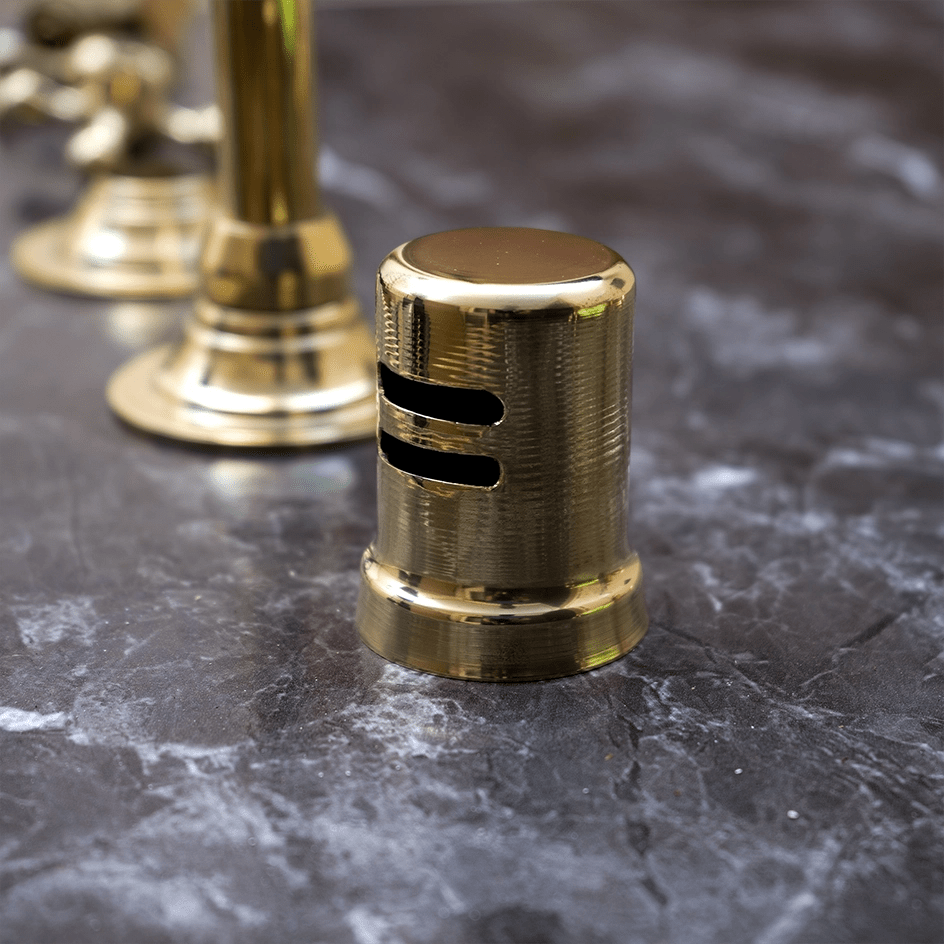 Brass Dishwasher Air Gap Cover - 7 Finishes | Brassna The Dishwasher