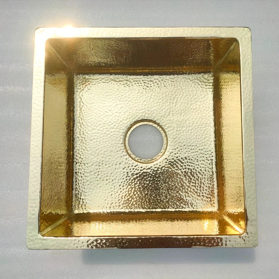  Unlacquered Brass Kitchen Sink