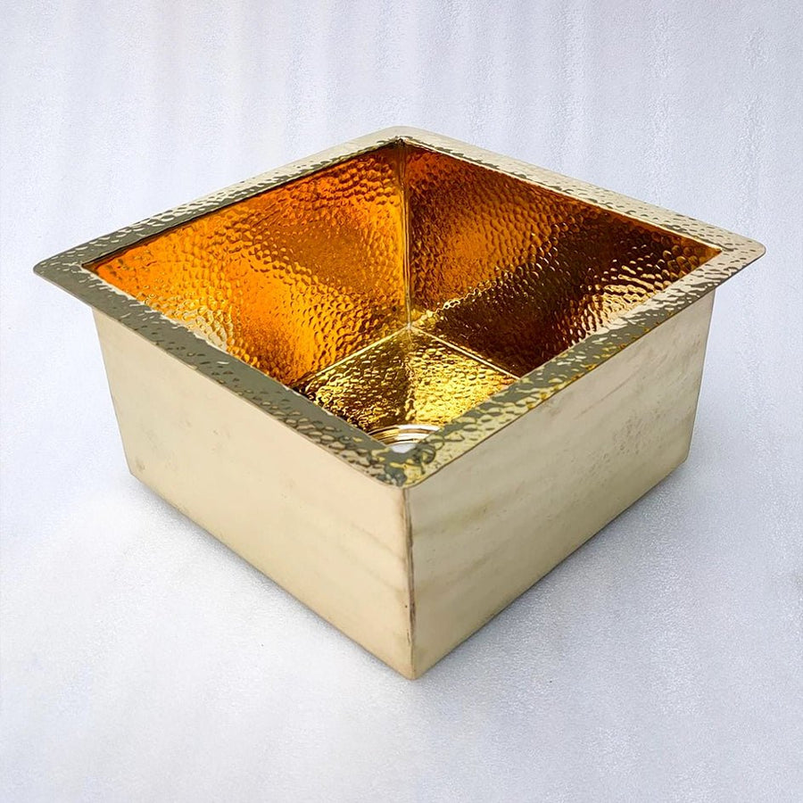  Unlacquered Brass Kitchen Sink