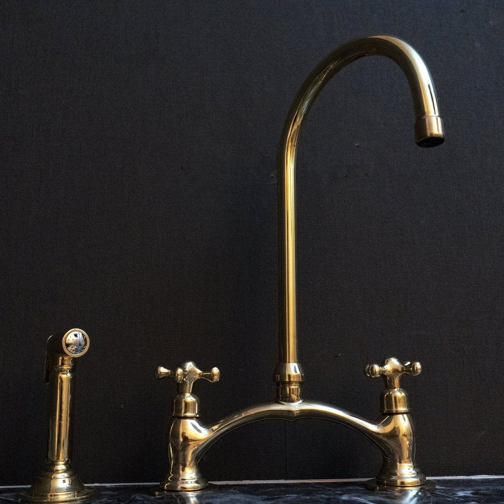 Bridge faucet, kitchen faucet, kitchen sink, sink faucet,bridge faucet Victorian Bridge Faucet